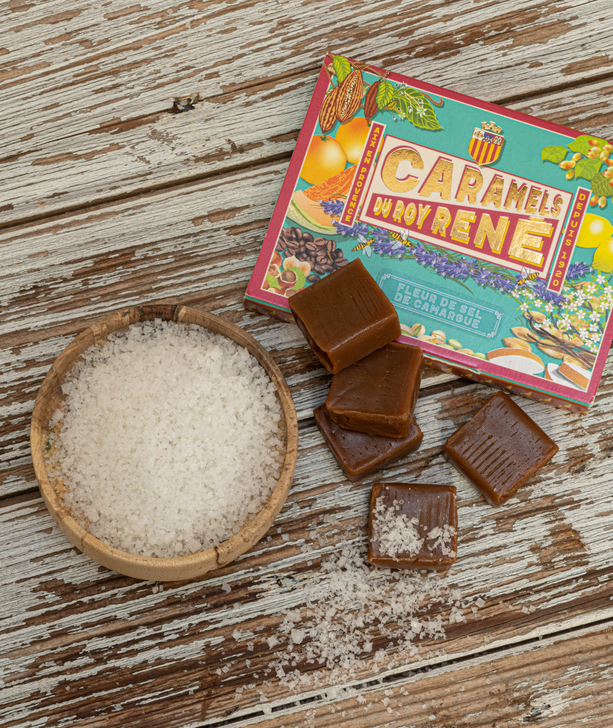 Caramels du Roy René – Fleur de Sel de Camargue
