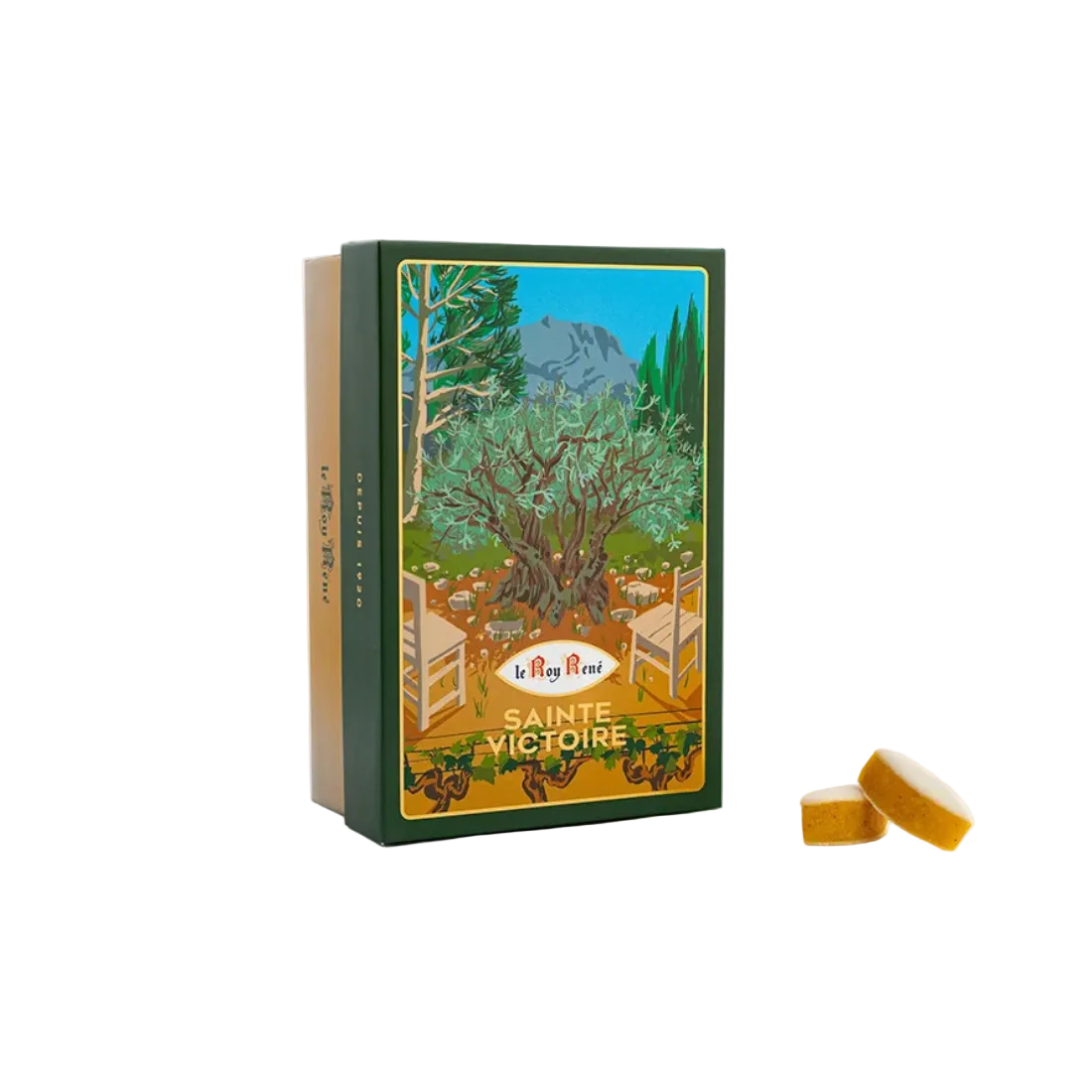 Le Roy René Calissons d’Aix aux Amandes de Provence Sainte-Victoire collector's box