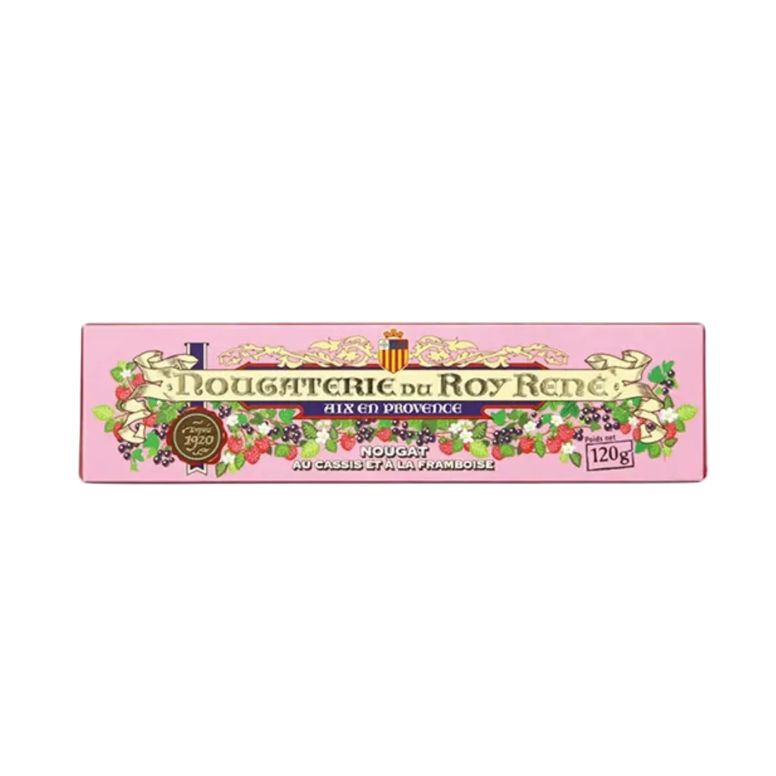 Le Roy René Nougat cassis et framboise