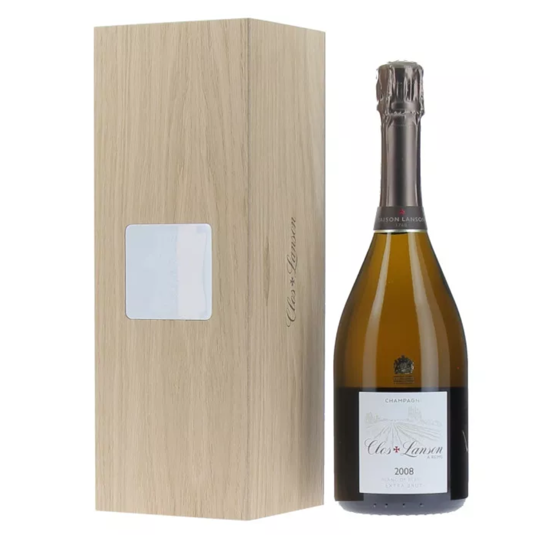 Champagne Lanson Clos Lanson Blanc de Blancs Extra Brut 2008 0.75 l
