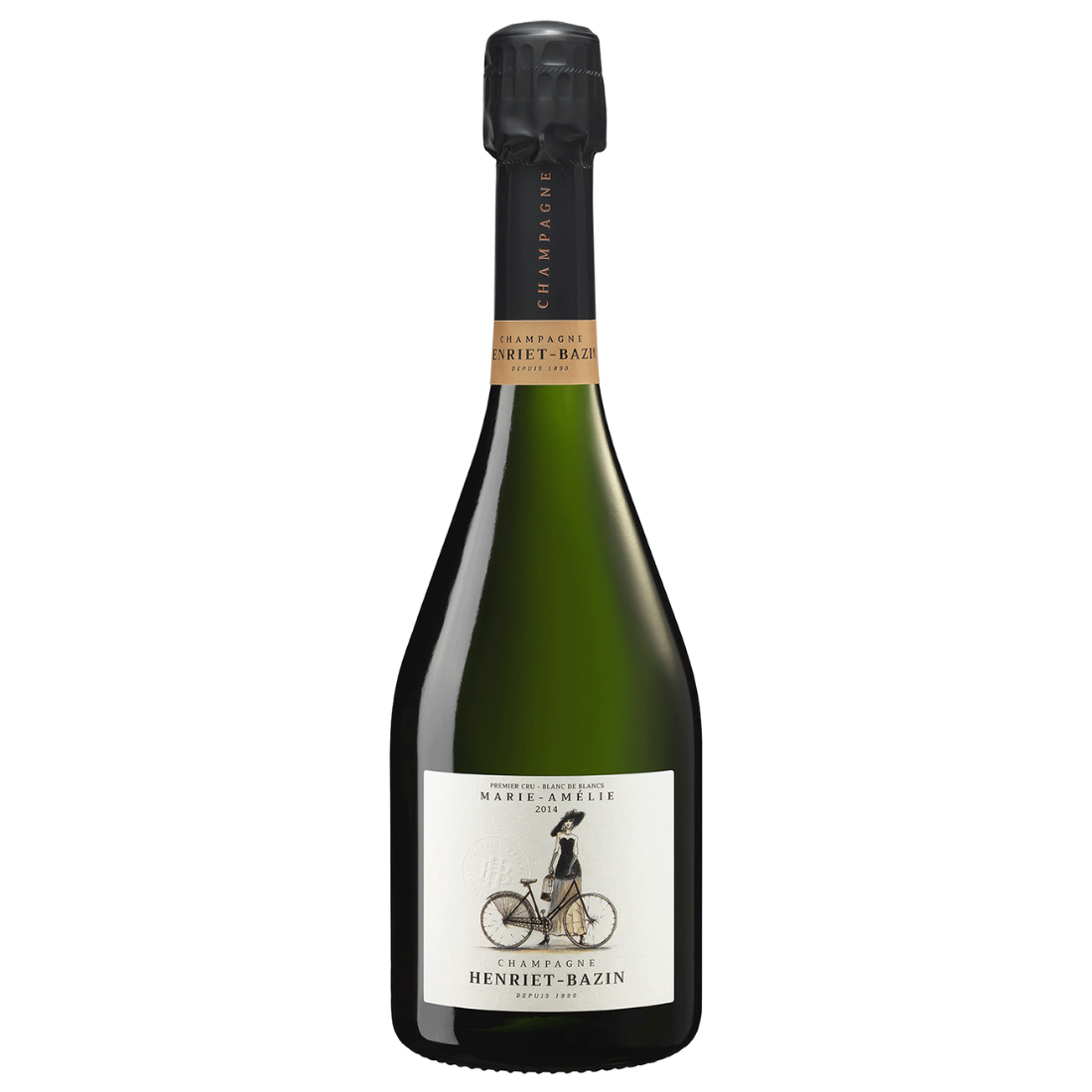 Champagne Henriet-Bazin Marie-Amélie Premier Cru Blanc de Blancs 2015 Brut Nature 0,75 l