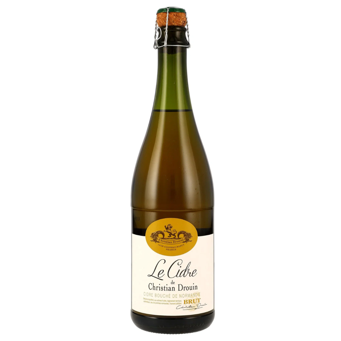 Christian Drouin Le Cidre Bouché Brut de Normandie 0,75 l