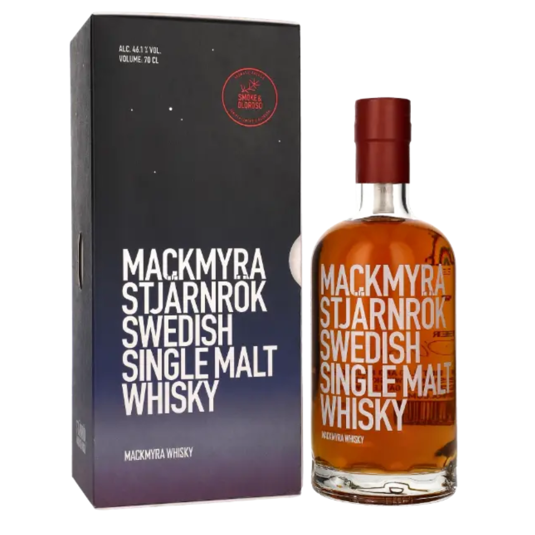 Mackmyra Stjärnrök Swedish Single Malt Whisky 0,70 l