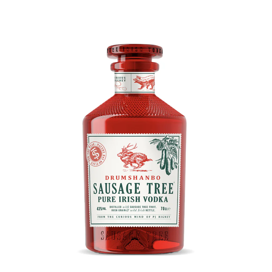 The Shed Distillery Drumshanbo Sausage Tree Pure Irish Vodka 0,7 l