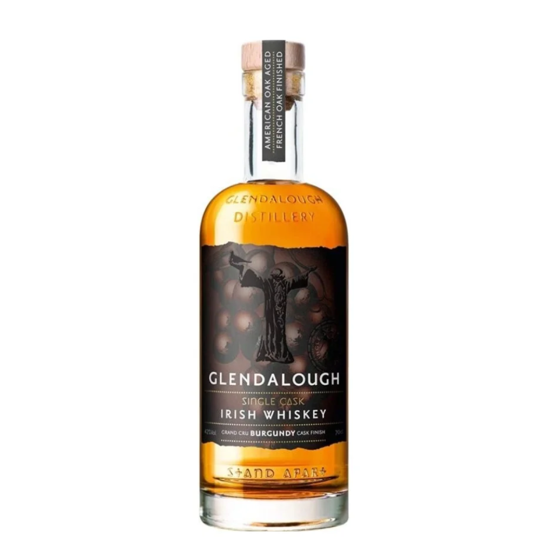 Glendalough Single Grain Burgundy Cask Finish Irish Whiskey 0.7 l