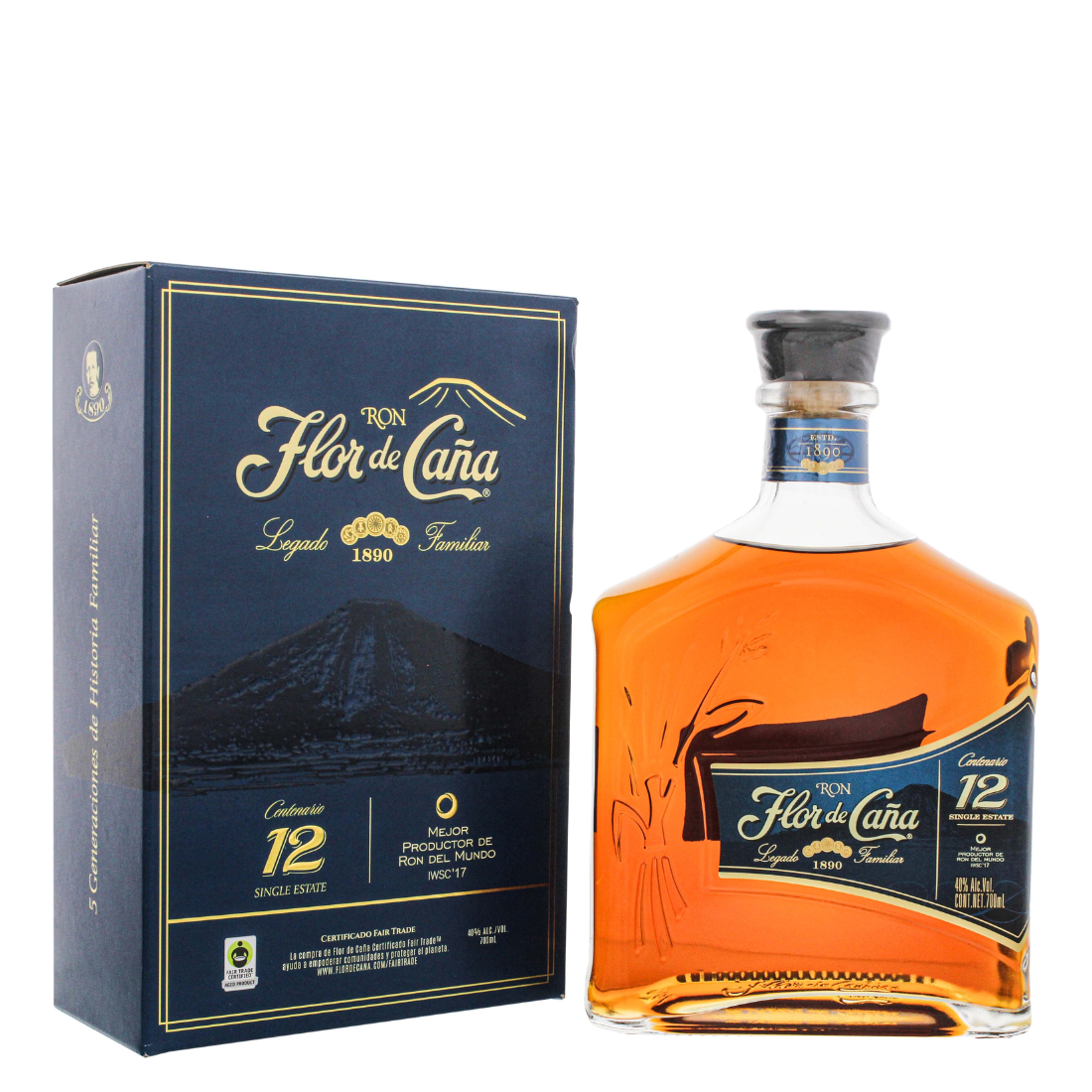 Flor de Caña 12 Years Old 0.7 l