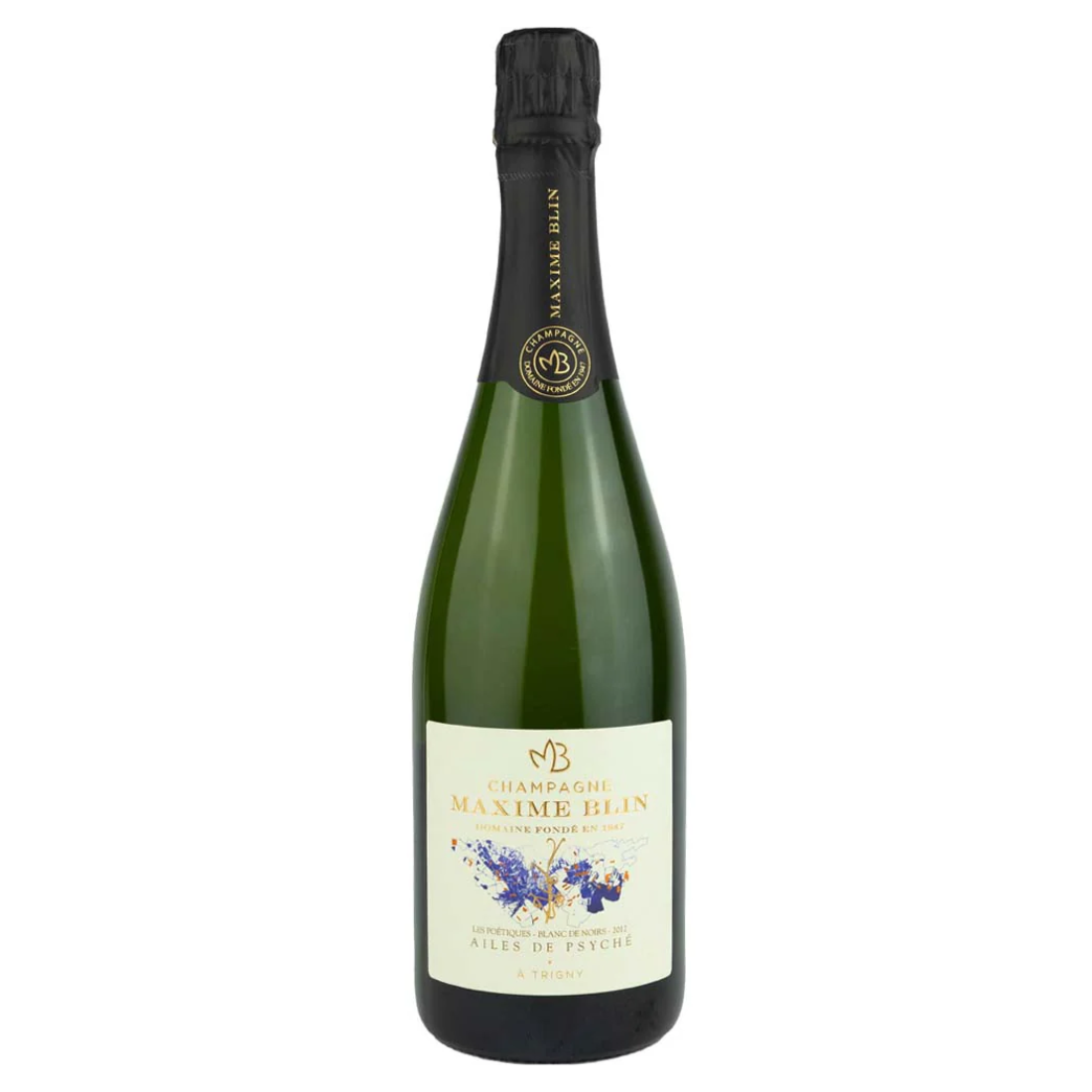 Maxime Blin Ailes de Psyché, Blanc de Noirs, Extra Brut, 2012