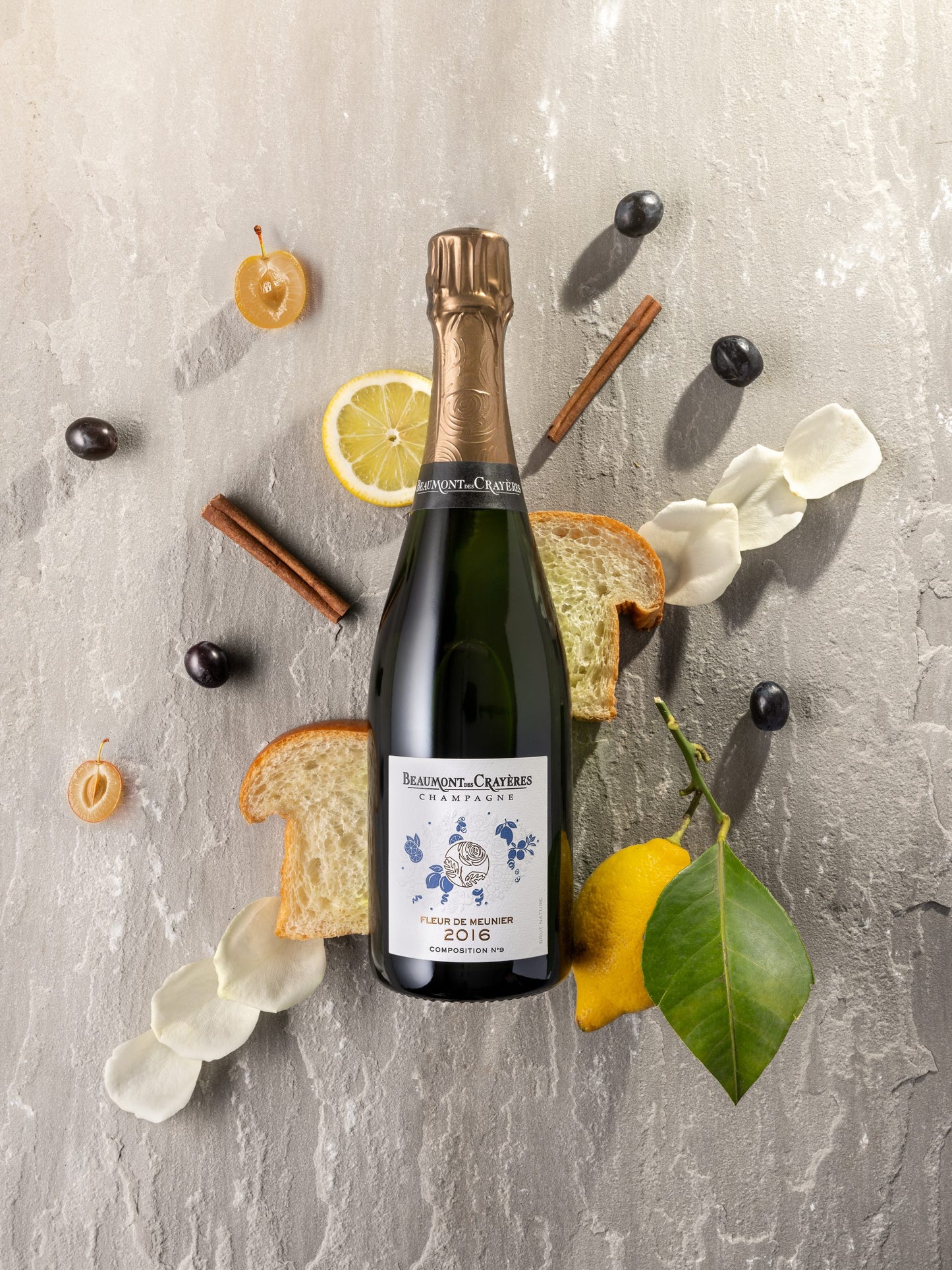 Beaumont des Crayères Fleur de Meunier, Blanc de Noirs, Brut Nature, 2016