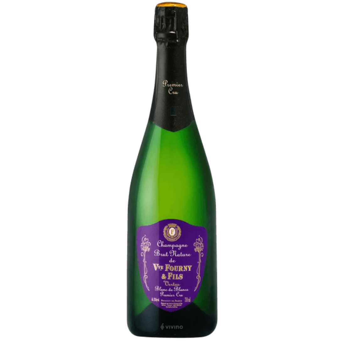 Champagne Veuve Fourny & Fils Blanc de Blancs Premier Cru Brut Nature 0.75 l