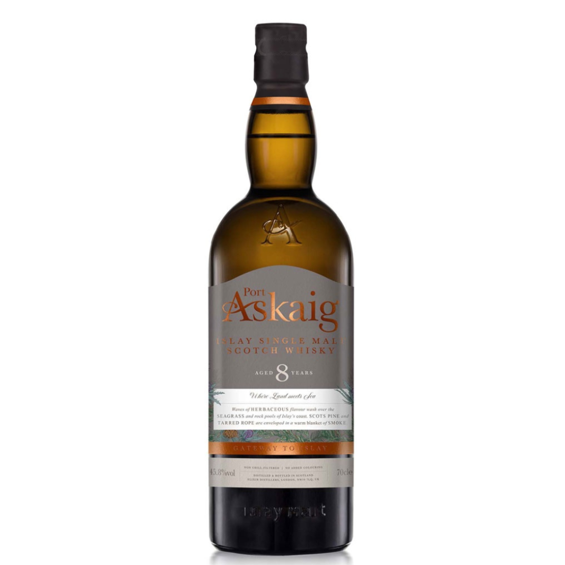 Port Askaig Islay Single Malt Scotch Whisky 8 Years Old 0,70 l