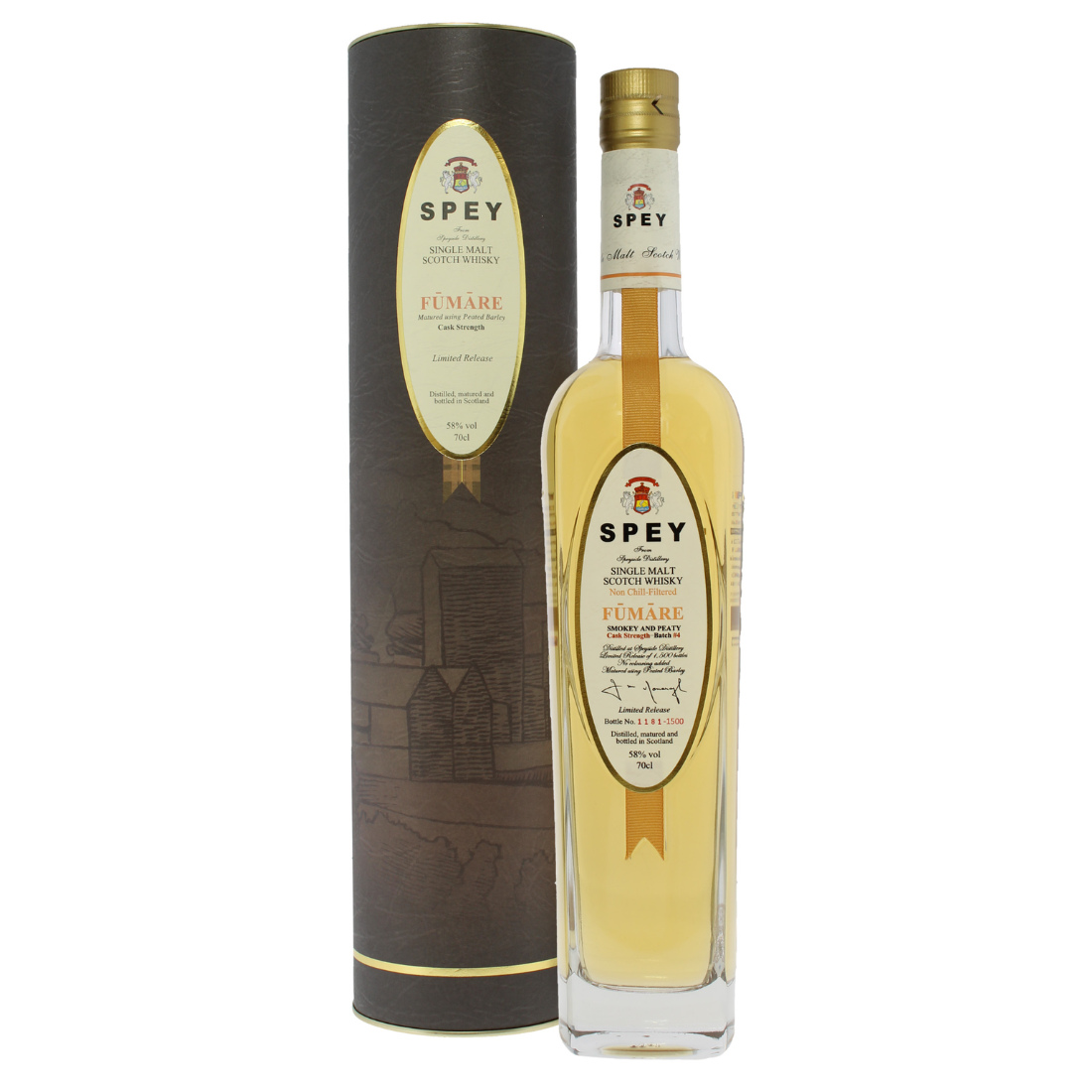 Spey Fūmāre Batch 3 Cask Strength Speyside Single Malt Scotch Whisky 0,70 l