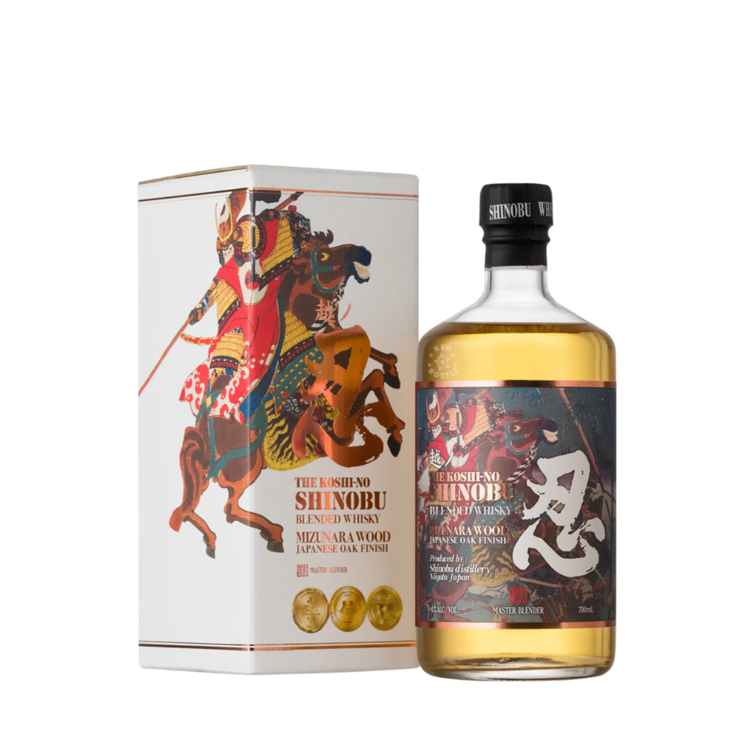 Shinobu Blended Whisky Mizunara Oak Finish 0,7 l