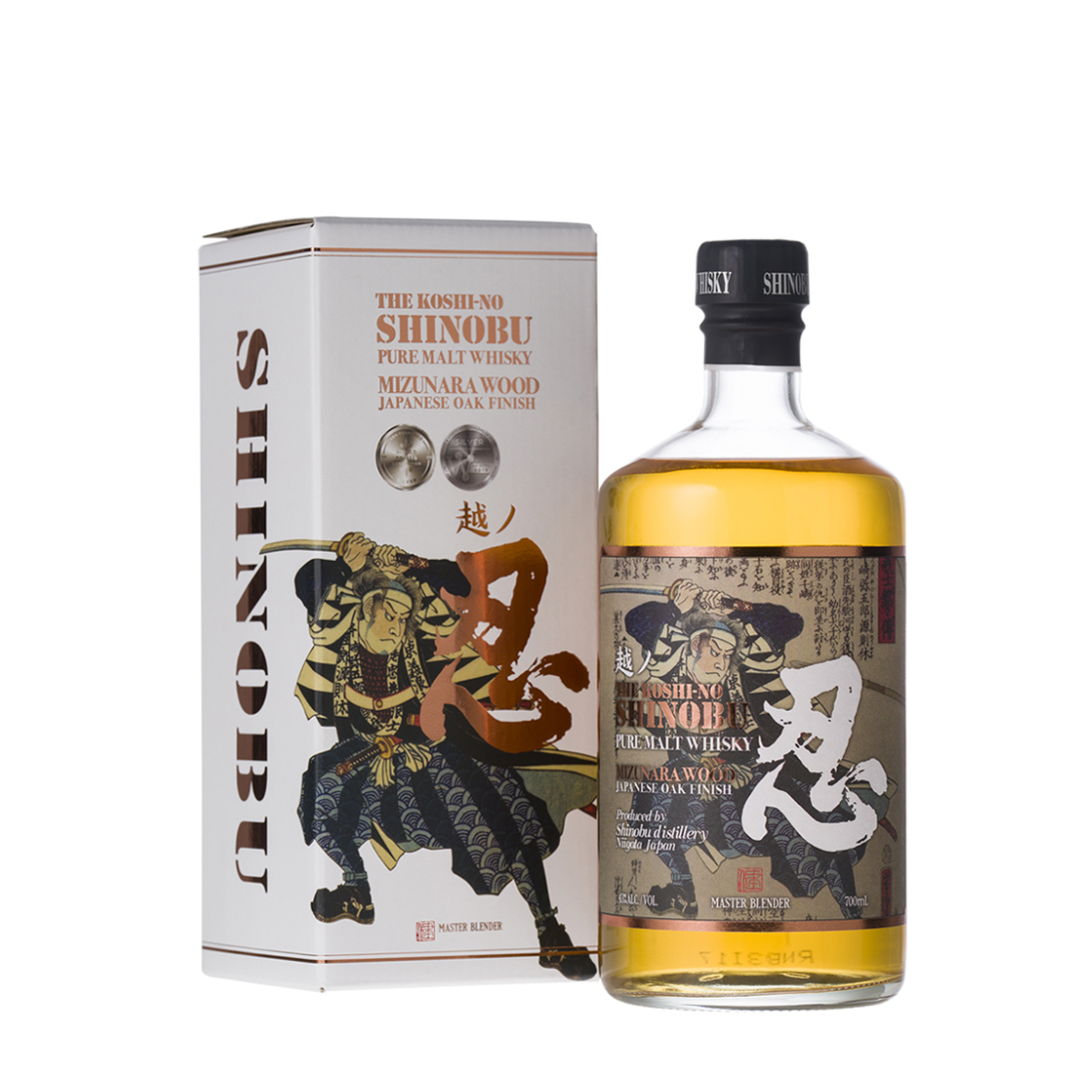 Shinobu Pure Malt Whisky Mizunara Oak Finish 0.7 l