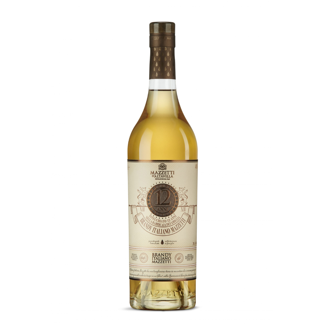 Mazzetti d'Altavilla Brandy 12 Anni 0,7 l