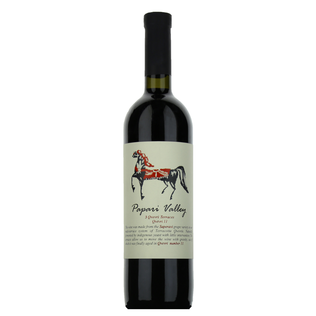 Papari Valley Saperavi Qvevri Terraces 0,75 l – GASTON