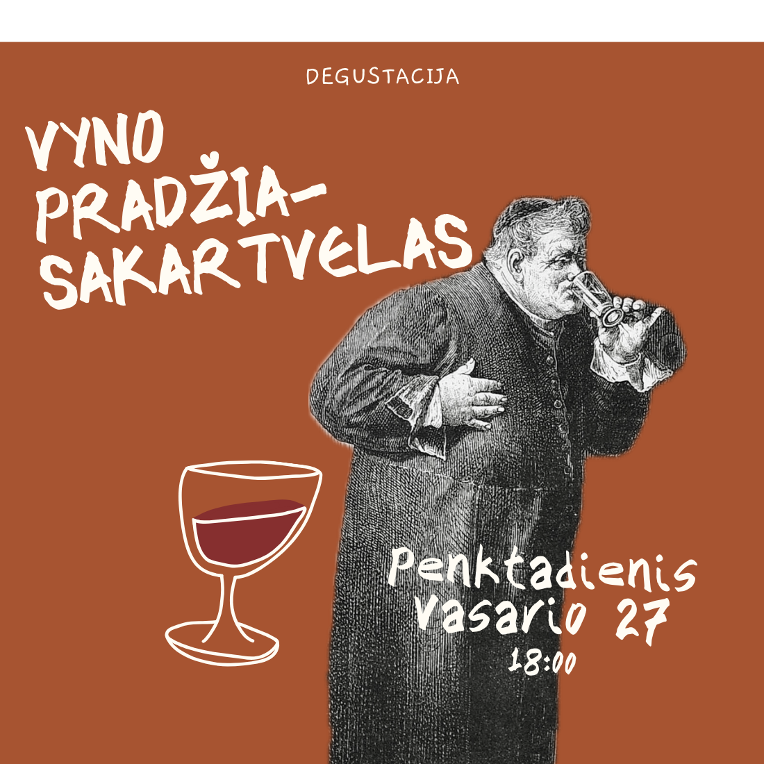 Degustacija Vasario 27 d. Vyno Pradžia- Sakartvelas