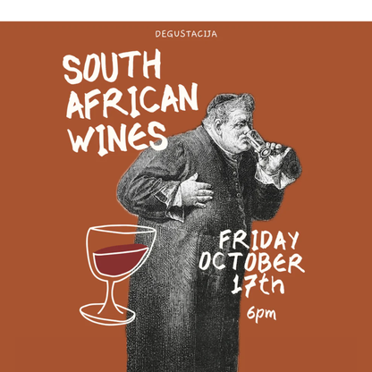Degustacija Spalio 17 d. Pietų Afrikos vynas (anglų k.)