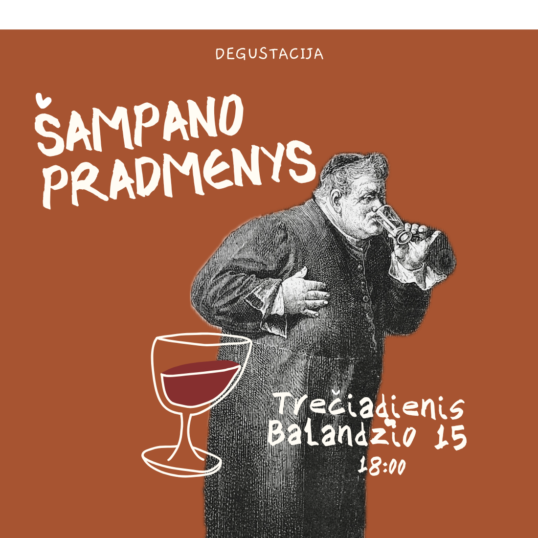 Degustacija Balandžio 15 d. Šampano Pradmenys